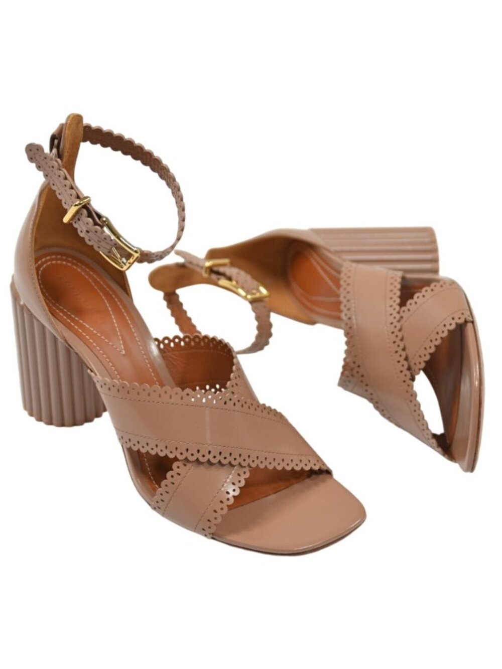 Zimmermann Eddie Sandals in Biscuit